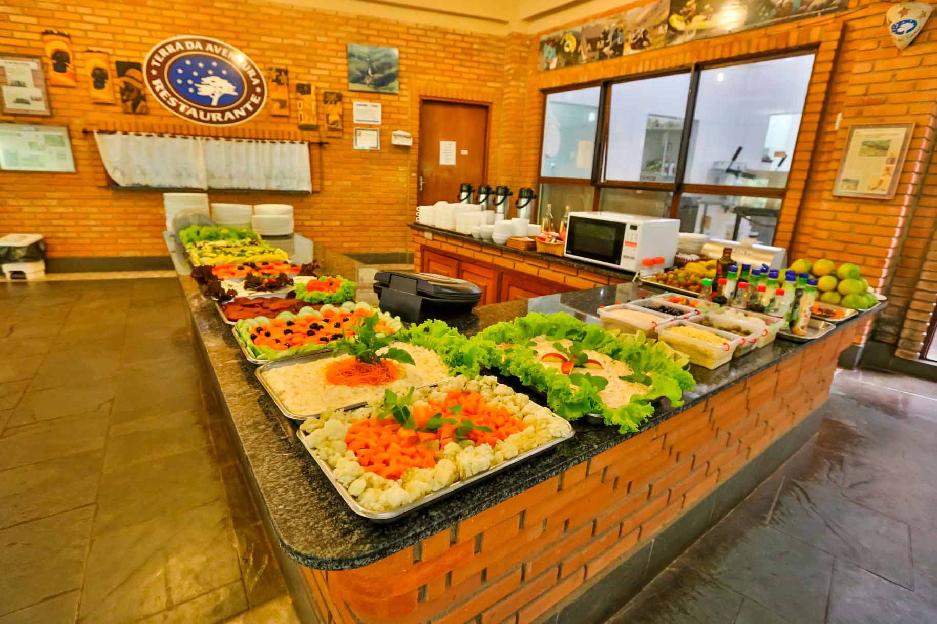 Pratos típicos do almoço com produtos da horta (foto 7)